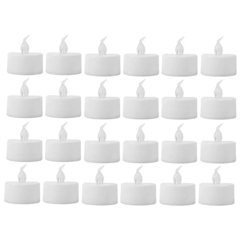 【Clearance Sale】Mini Flameless Candle Lights LED Battery Powered Warm Light Wishing Lights Electronic Atmosphere Decoration Prop