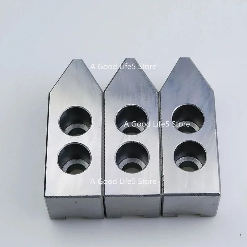 New Hydraulic Oil Pressure Chuck Soft Claw 5 6 8 10 Inch 60/90/120 Degree High Quality Standard 3 Jaws for Mechanical CNC Lathe