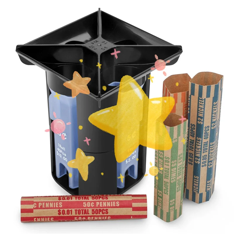 ΠΠ°Π±ΠΎΡ ΡΡΠ΅ΡΡΠΈΠΊΠΎΠ² Π΄Π»Ρ ΠΌΠΎΠ½Π΅Ρ ΠΈ ΡΡΡΠ±ΠΎΠΊ-ΡΠΎΡΡΠΈΡΠΎΠ²ΡΠΈΠΊ 4-Π²-1 Ρ Π΄Π΅ΡΠΆΠ°ΡΠ΅Π»Π΅ΠΌ, ΠΎΡΠ³Π°Π½Π°ΠΉΠ·Π΅Ρ Π΄Π»Ρ ΡΠ΅ΡΠ²Π΅ΡΡΡ ΡΡΠ»ΠΎΠ½ΠΎΠ² Β«Piggy Bank Penny Nickel DimeΒ» ΠΠ°Π±ΠΎΡ ΡΡΠ΅ΡΡΠΈΠΊΠΎΠ² Π΄Π»Ρ ΠΌΠΎΠ½Π΅Ρ ΠΈ ΡΡΡΠ±ΠΎΠΊ-ΡΠΎΡΡΠΈΡΠΎΠ²ΡΠΈΠΊ 4-Π²-1 Ρ Π΄Π΅ΡΠΆΠ°ΡΠ΅Π»Π΅ΠΌ, ΠΎΡΠ³Π°Π½Π°ΠΉΠ·Π΅Ρ Π΄Π»Ρ ΡΠ΅ΡΠ²Π΅ΡΡΡ ΡΡΠ»ΠΎΠ½ΠΎΠ² Β«Piggy Bank Penny Nickel DimeΒ»