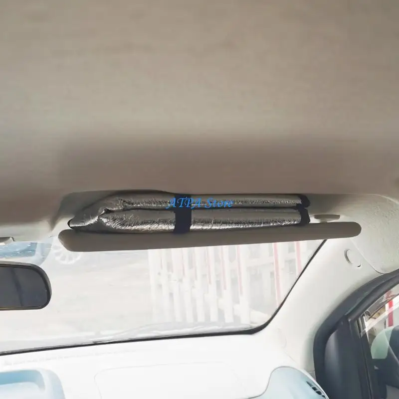 

U13C Car Steering Wheel Anti-Heat Sun Shade Cover Multifunction Practical Supplies for Car Auto Vehicle Car Truch Decoration