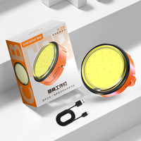 MINI Multifunctional LED Camping Light Rechargeable with Magnet Base for Outdoor Tent Emergency Hiking Portable Lantern