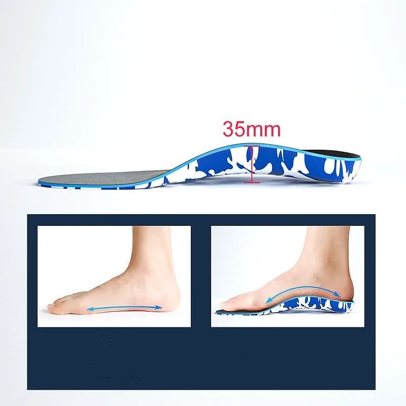 Arch Pads Special Corrective Insoles For Flat Feet Arch Support Movement Shock Absorption Foot Eversion Leg Shape Correction
