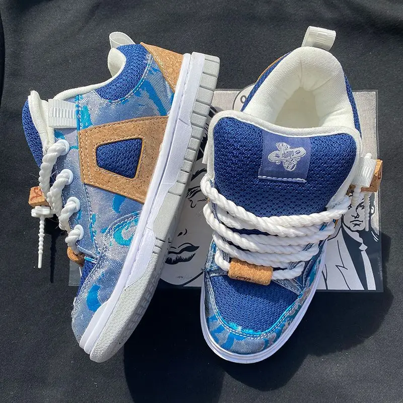 

New Men's Shoes Outdoor Sneakers New Platform Vulcanized Shoes Breathable Casual Shoes Non Slip Comfortable Running Shoe Tenis