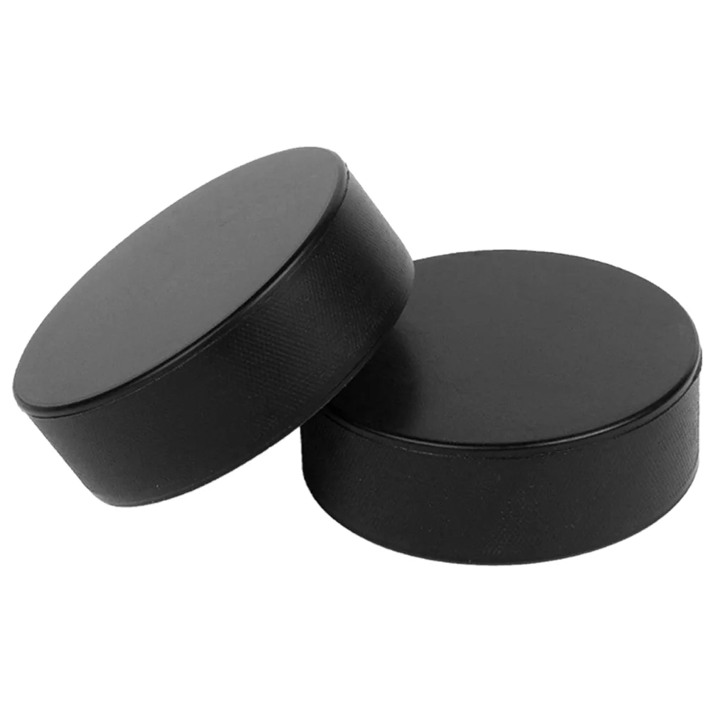 Hockey Training Supplies para crianças, peças esportivas, Puck Ice Ball, Gym Air, jogo prático, preto, interior, criança, 750x750x250cm, 2 pcs