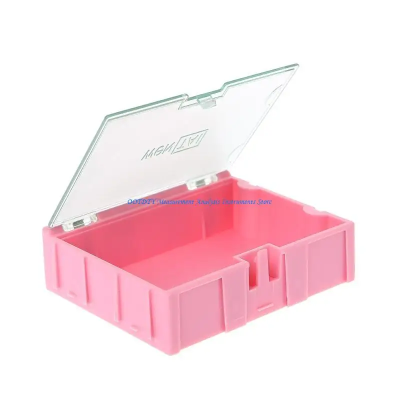 367D Mini SMT Electronic Box IC Electronic Components Storage Cases 75x63x21mm