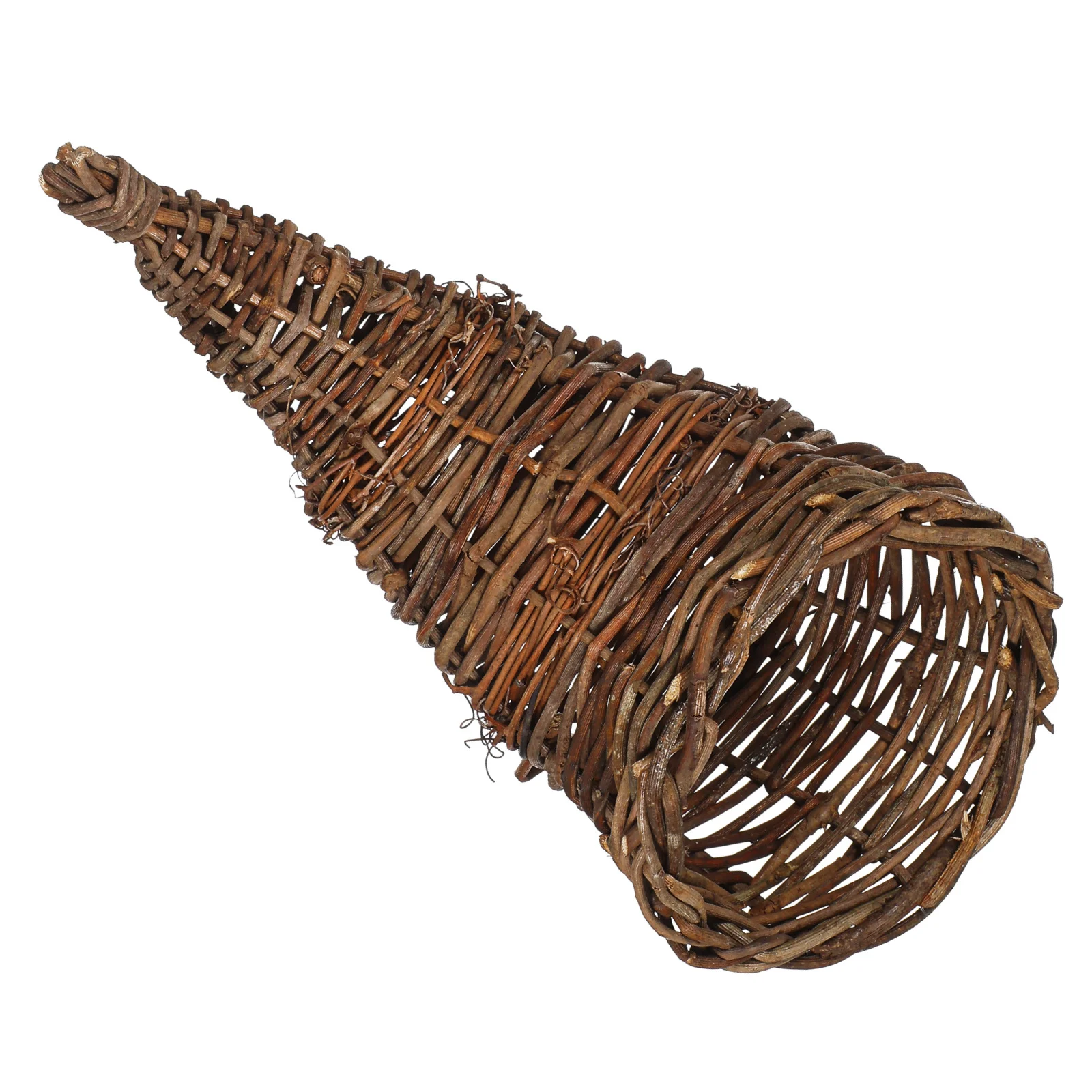 

Natural Rattan Fruit Basket Woven Design Storage Container for Kitchen Dining Table Snack Bread Vegetable Organizer Rustic Home