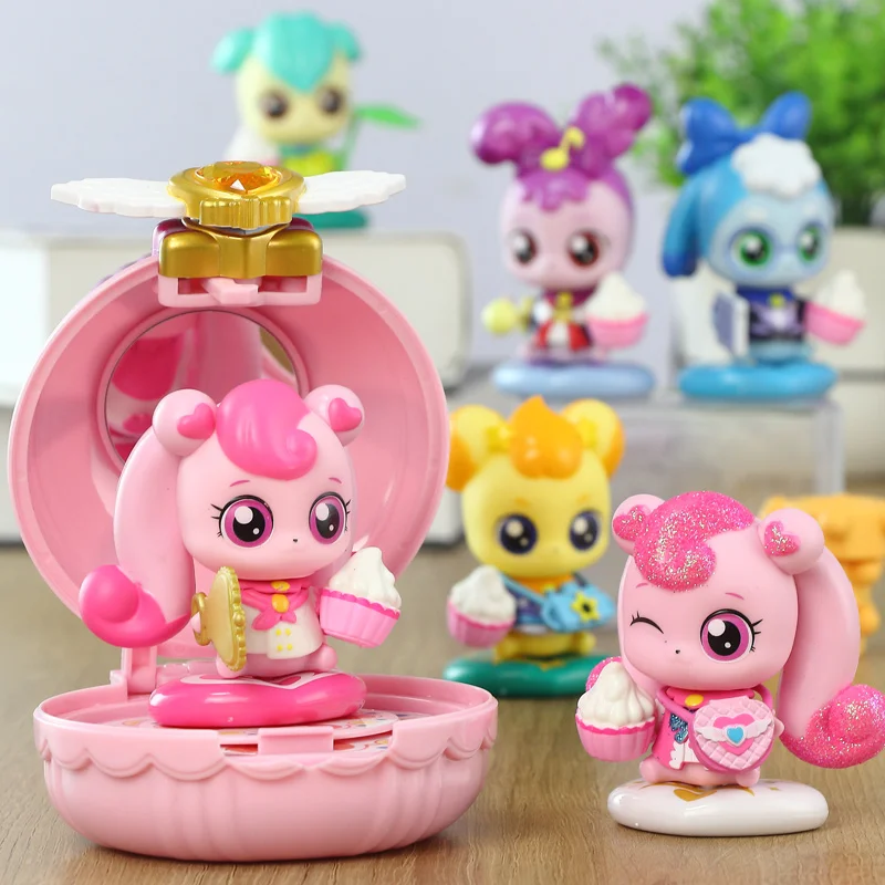 

Hot New Catch Teenieping Anime Figures Collectable Cartoon Doll Toys Desktop Ornaments Toys Collection Birthday Kids Decor Gift