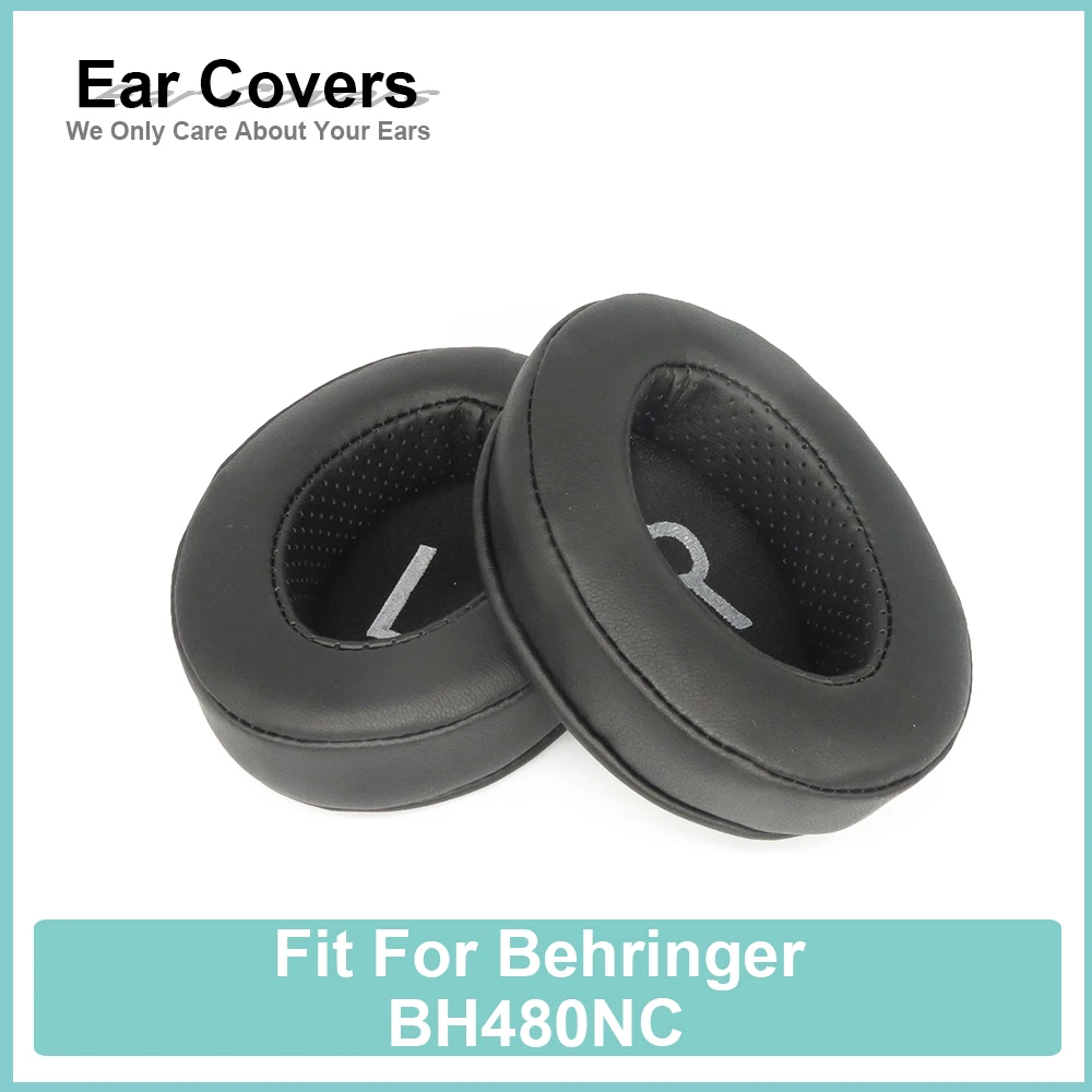Earpads For Behringer BH480NC Headphone Earcushions Protein Velour Sheepskin Pads Foam Ear Pads Black