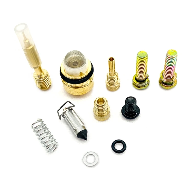 Motorbike Plunger Diaphragm Vacuum Reapir Set Carburetor Repair Quick Fix Compatible for Zxr250 Zxr400 Zzr400 Zx4