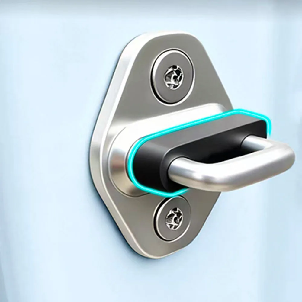 Chery ICAR V27 2026-2027 Car Door Lock Latch Silicone Buffer Cushion Anti Shake Silent Shockproof Protection Accessories