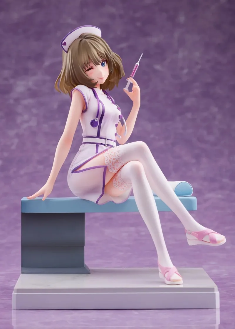100 % Original: THE IDOLM@STER Takagaki Kaede Krankenschwesteruniform 1/7 PVC Actionfigur Anime Figur Modell Spielzeug Figur Puppe Geschenk