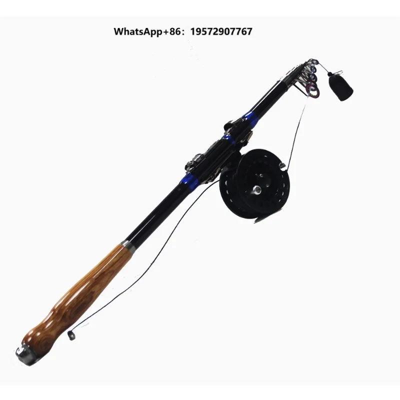 Factory Direct Sales Fish Eye Security Fishing Rod 10m-30m 3.5Inch for Ice/Sea Fishing