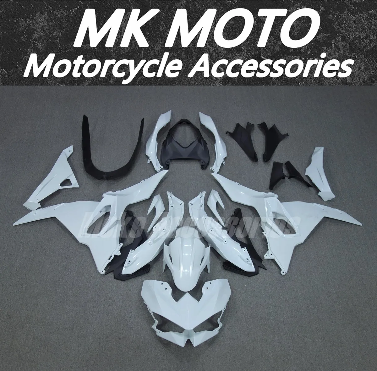 

Motorcycle Bodywork Set For Ninja500 2024-2025 Fairings Kit Fit High Quality ABS Injection Unpainted New