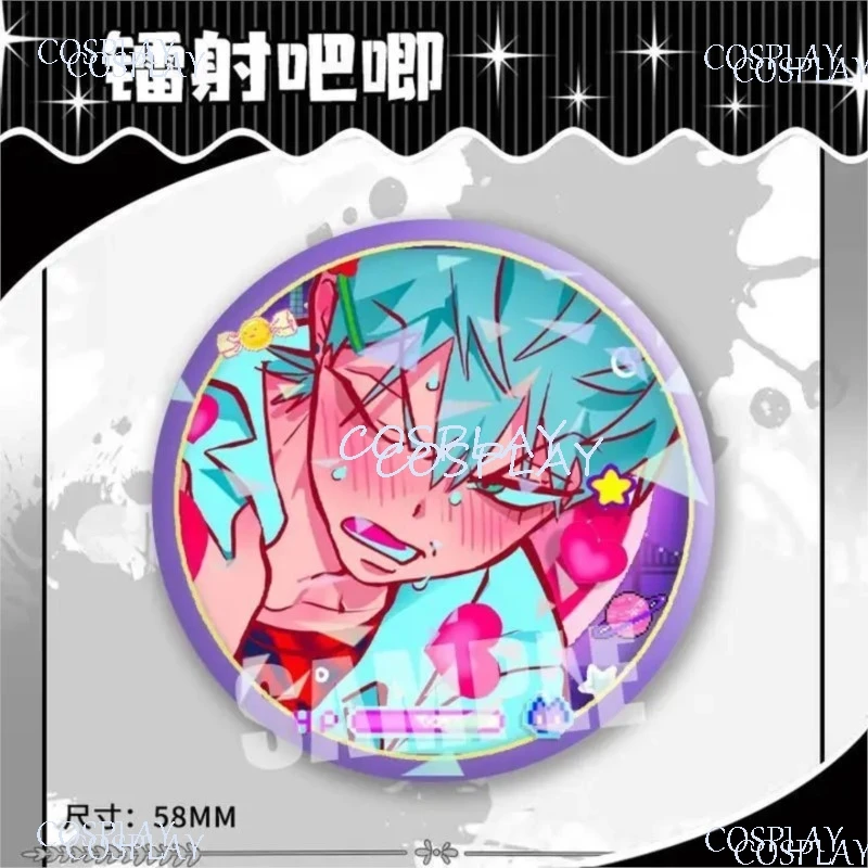 Alien Stage 58mm Badge Sua Mizi Till Luka Pin Brooch Metal Badge Halloween Comic‑con Accessories Birthday Collectible Gift view 3