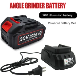 Lithium Battery 20V 4.0Ah Rechargeable Battery for 18V Makita Drill Angle Grinder Brushless Cordless Electric Tool With Charger