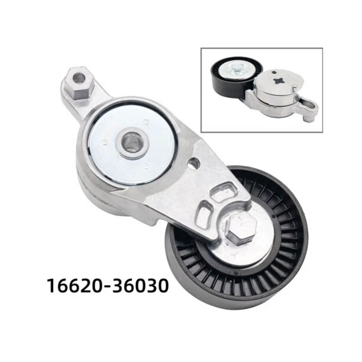 Car Belt Tensioner Assembly Smooth Pulley for Toyota Camry 2010-2011 2.5L 1662036030