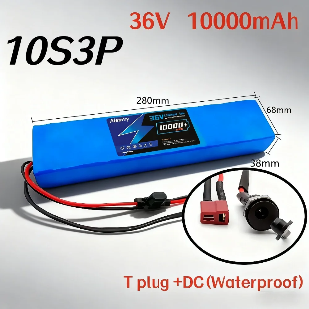 

10S3P 36V 10000mAh 36v Electric Scooter Battery Lithium Electric Scooter 500W Electric Scooter Battery 36v 10s3p Battery.