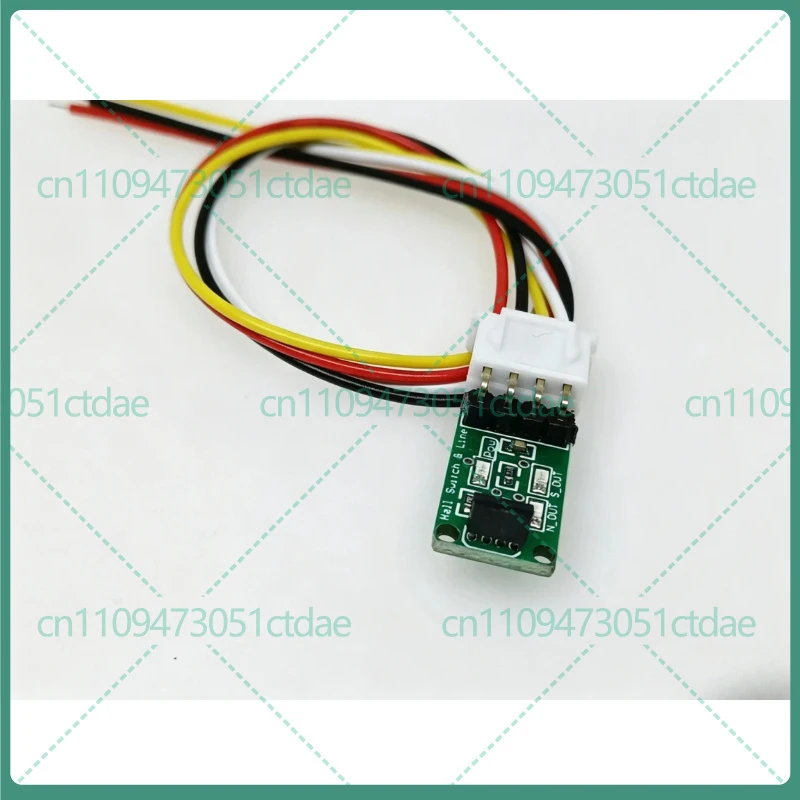 2-8pcs For WSH231 Hall Sensor Module Distinguish North South Pole Magnet Count Speed Detect Board