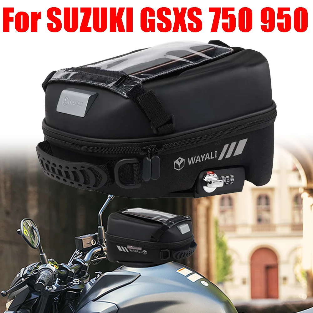 

For SUZUKI GSX-S750 GSXS750 GSX-S950 GSXS950 GSXS GSX-S 750 950 Accessories Tank Bag Luggage Tanklock Storage Bag Navigation Bag