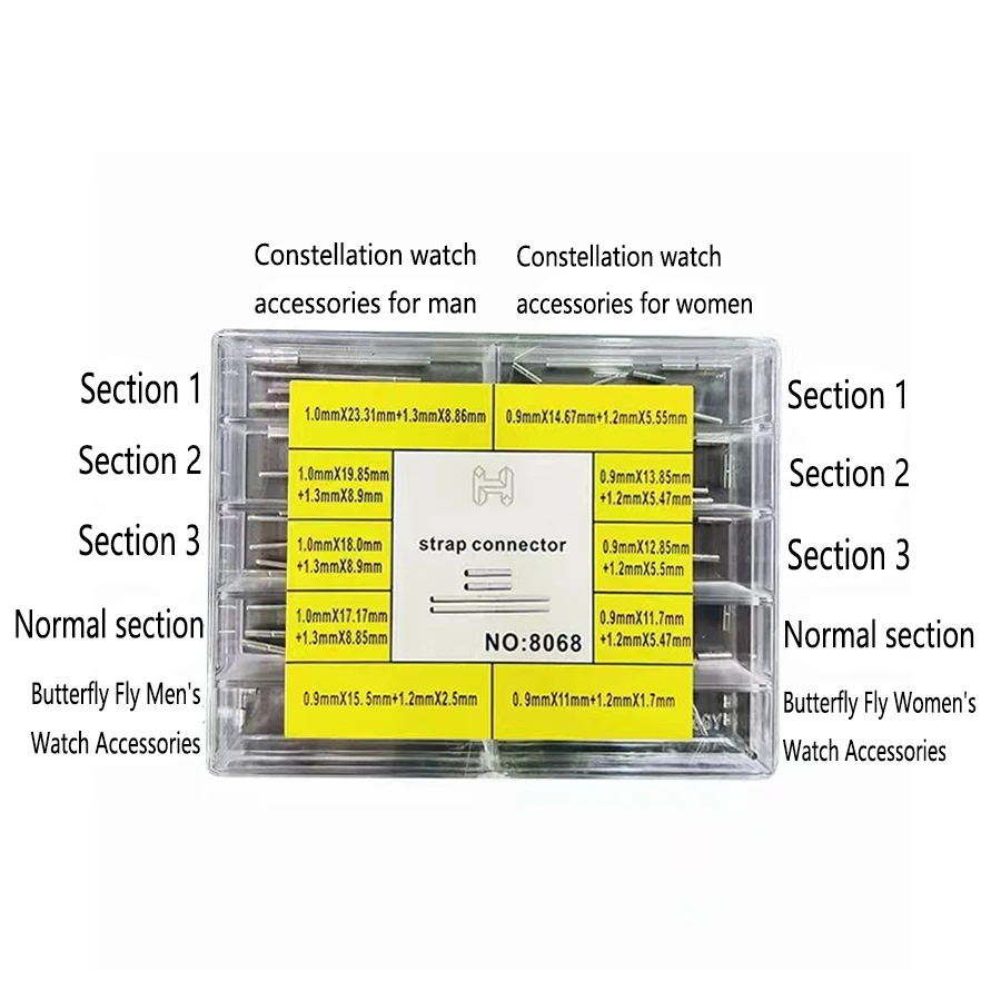 Watch parts The metal component connecting the case and strap is suitable for constellation watches and butterfly watches