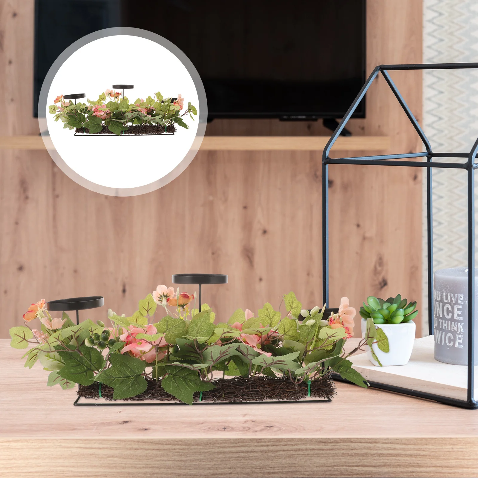 

Simulation Flower Holder Elegance Home Decor Xmas Dinner Party Centerpiece Wedding Tabletop Stand Tabletop Stand