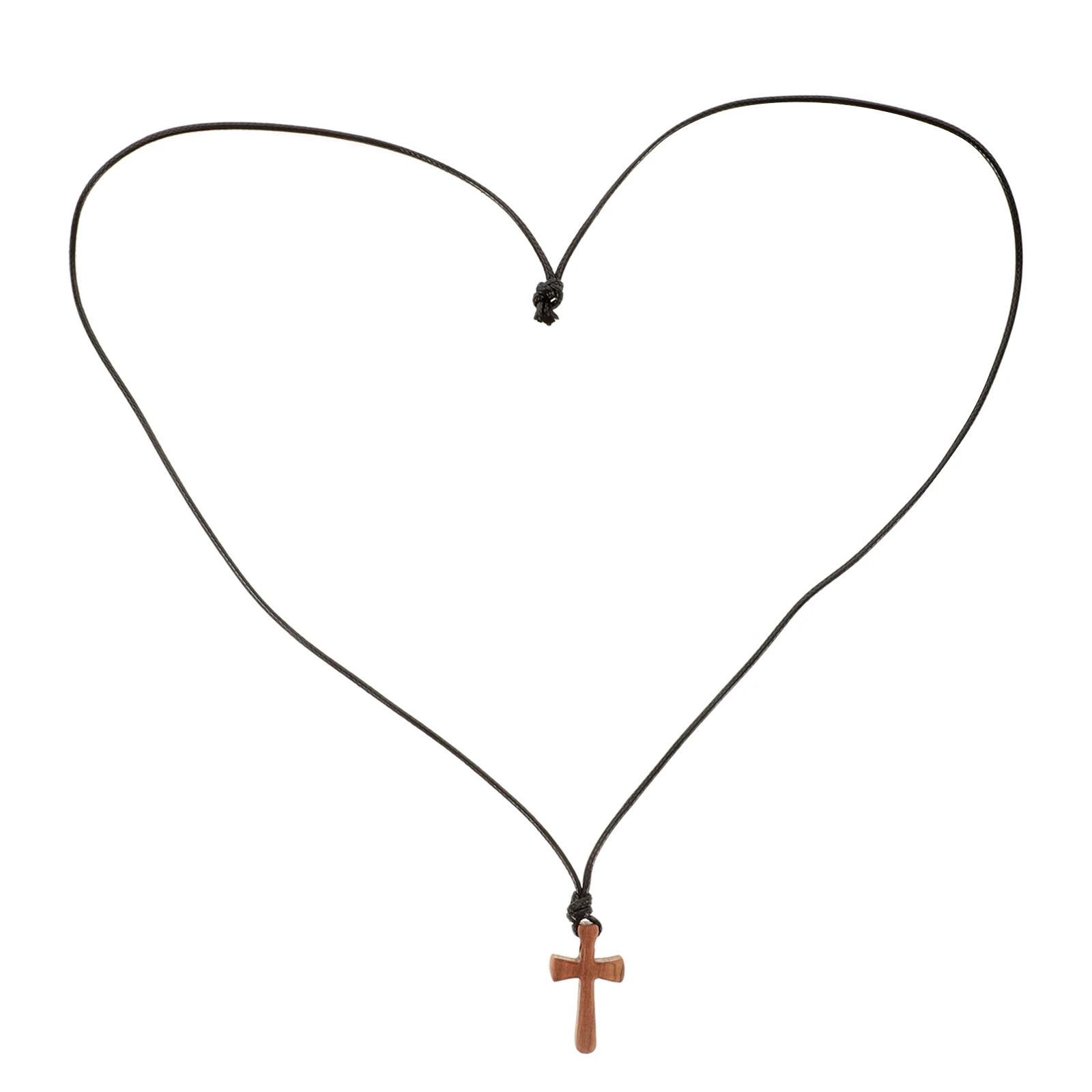 

Wooden Cross Pendant Necklaces For Men Women Unique Minimalist Design Durable Unisex Religious Jewelry Car Rearview Mirror