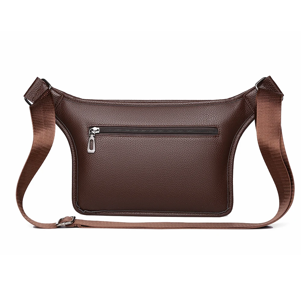 2025 New Men's Senior Designer Waterproof Large Capacity Leather Cross Shoulder Bag Wear resistant Small Shoulder Bag