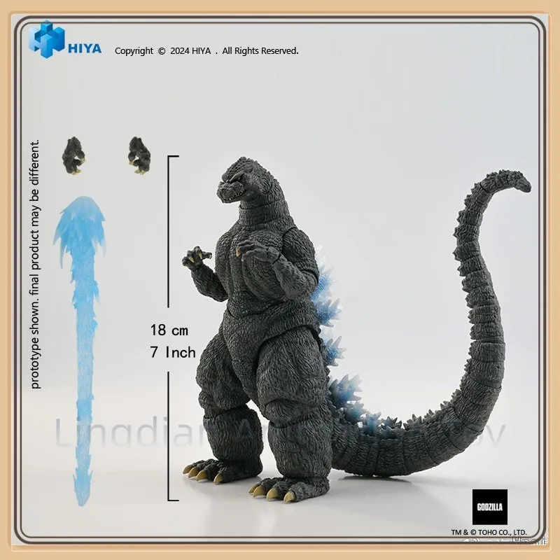 Haiya 100% Original Godzilla VS King Ghidorah (1991) Radioactive Godzilla Hokkaido Monster Action Figure Toy Collection Gift