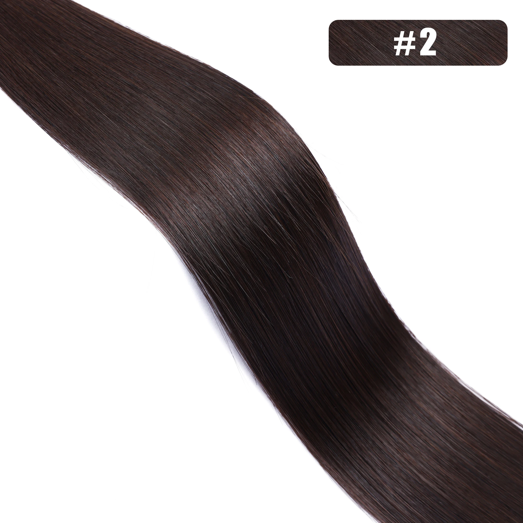 1 g/s 100 Strengen Echt Menselijk Haar Nano Ring Hair Extensions Machine Remy Pre-Bonded Straight Micro Kralen Nano Tip 16 ''-24'' - afbeelding 1