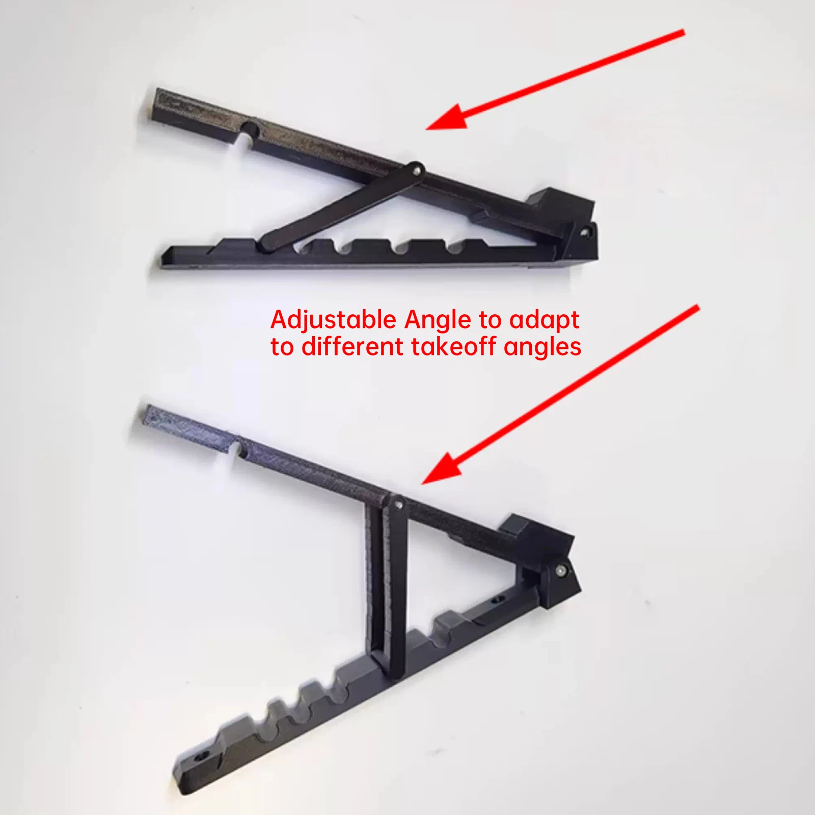 Foldable TPU Landing Gear Adjustable Angle for FPV Freestyle Racing Drones Durable 3D Printed Pads Easy to Pack