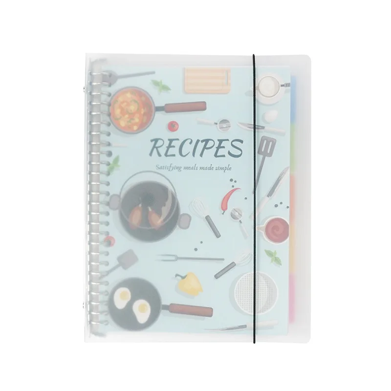 Loose Leaf Família Receita Livro, Plano Livro, Record Receita, Cooking Notes, DIY