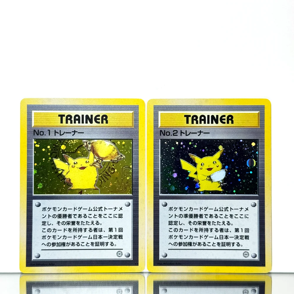 PKM 1998 DIY Japanese PTCG Proxy Game Cards Pikachu Illustrator