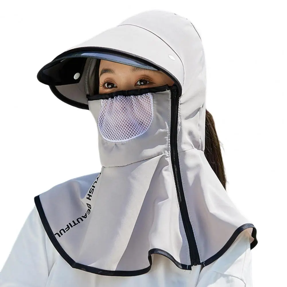 للنساء في الهواء الطلق قبعة الشمس للصيف بلون الأشعة فوق البنفسجية حجب قبعة تنفس حافة منحنية الأشعة فوق البنفسجية حماية تعديل قبعة 2 قطعة