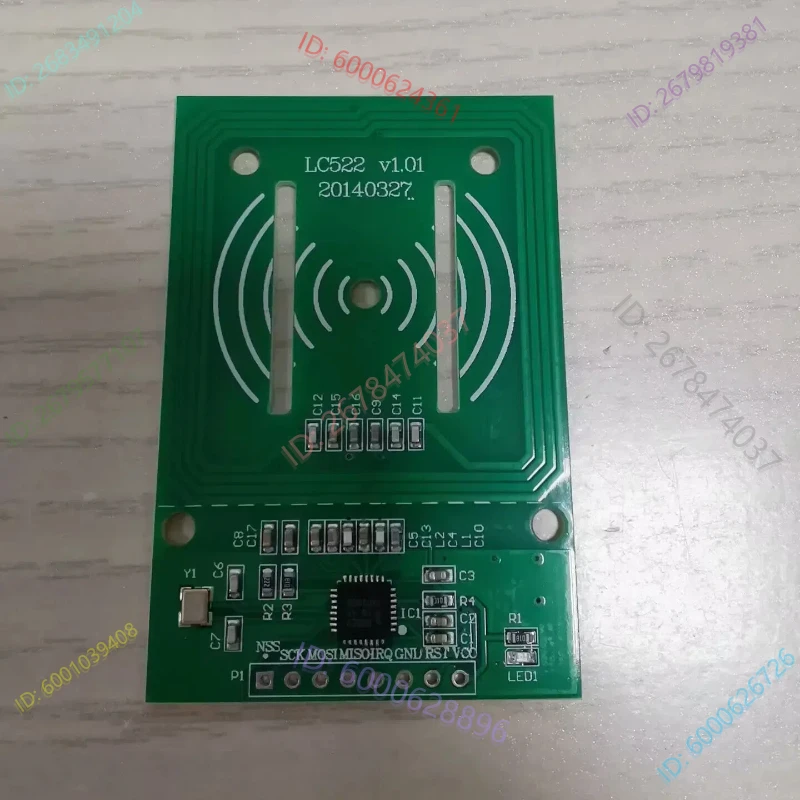 

522 RFID радиочастотная IC-карта, индукционный модуль, карта считывателя 522, карта контроля доступа, модуль ключа отклика