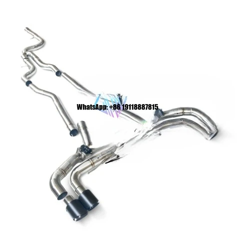 

Выхлопная система Cat Back для BMW M3/M4 G80/G82 3.0T 2019-2023 с клапаном, улучшение характеристик выхлопа