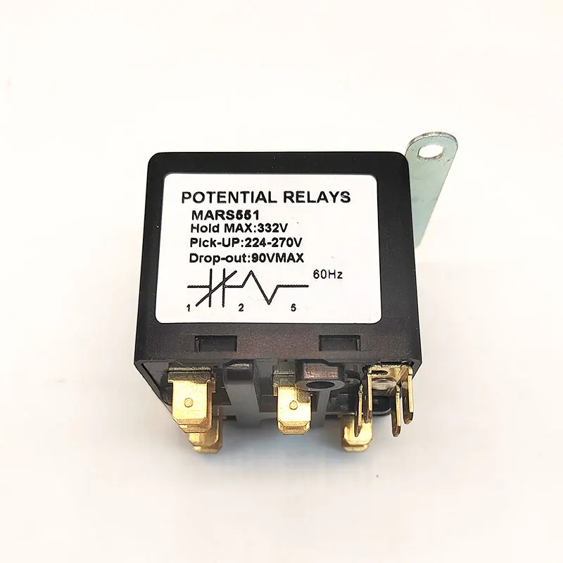 9Supco SUPR Universal Potential Relay, Single Phase,  Operating Voltage, 30 A Load Current Brand: Supco