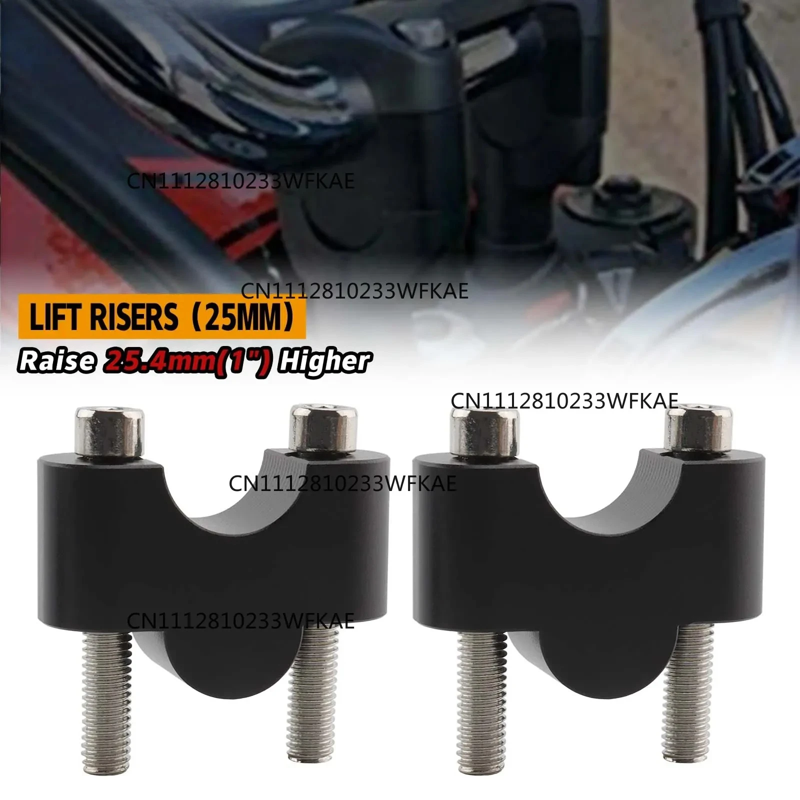1 Pair Motorcycle 28mm 1 1/8