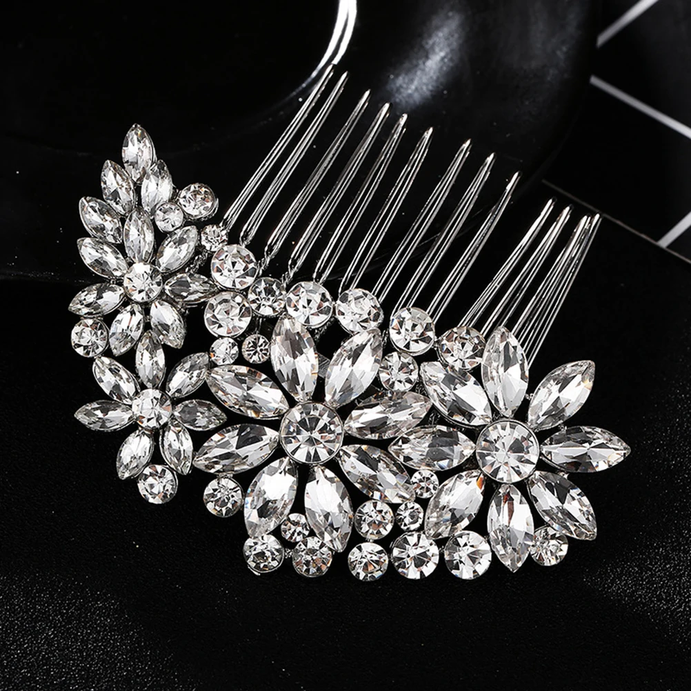 

Хрустальная расческа для волос, свадебный головной убор, женская заколка для волос, головной убор невесты, вставка для особых случаев, аксессуары для выпускного вечера