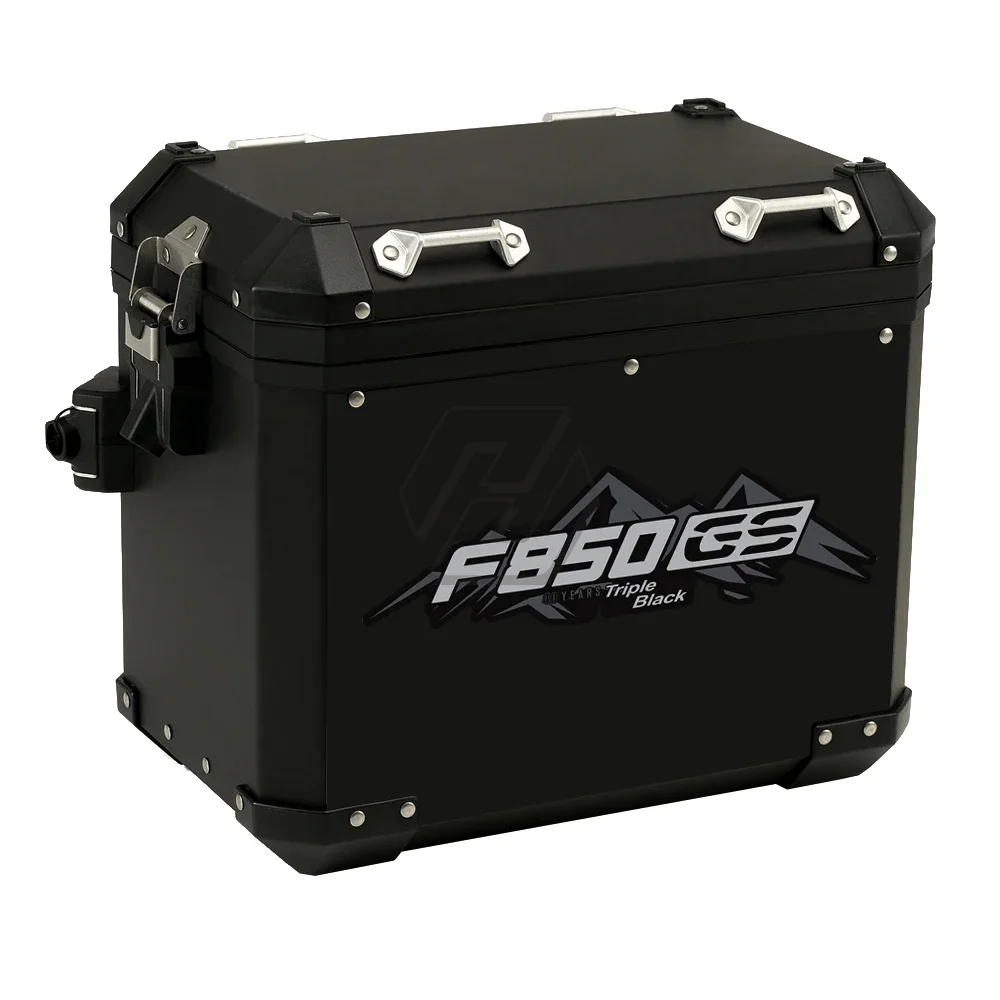 

For BMW Motorrad Aluminum Panniers Box F850GS Triple Black 40 Years Decals Motorcycle Reflective Sticker