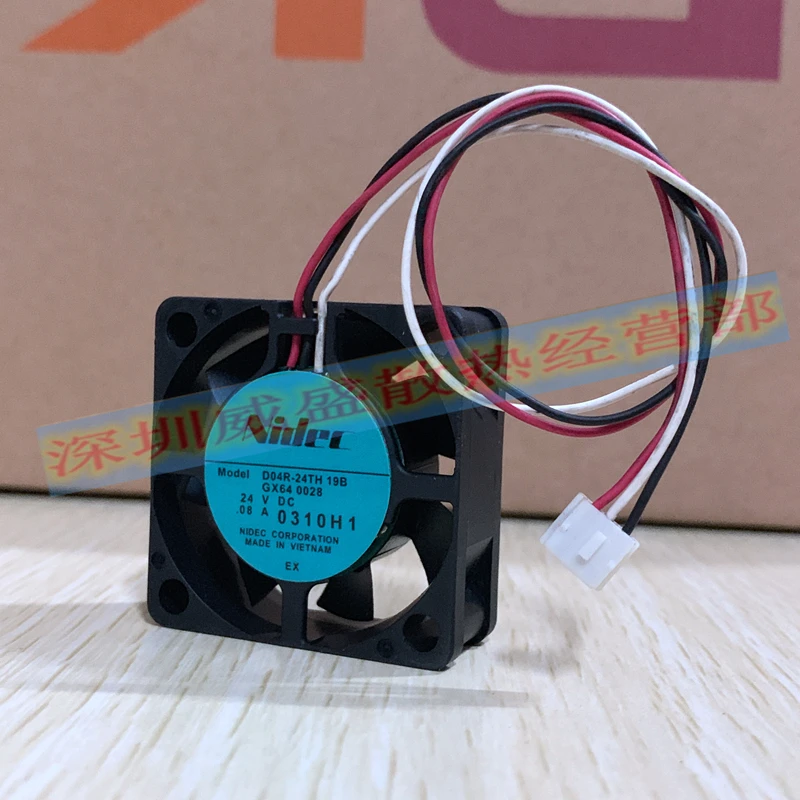 

Original D04R-24TH 24B 24V 0.08A 4CM 4015 40*15MM 3-wire inverter printer copier cooling fan