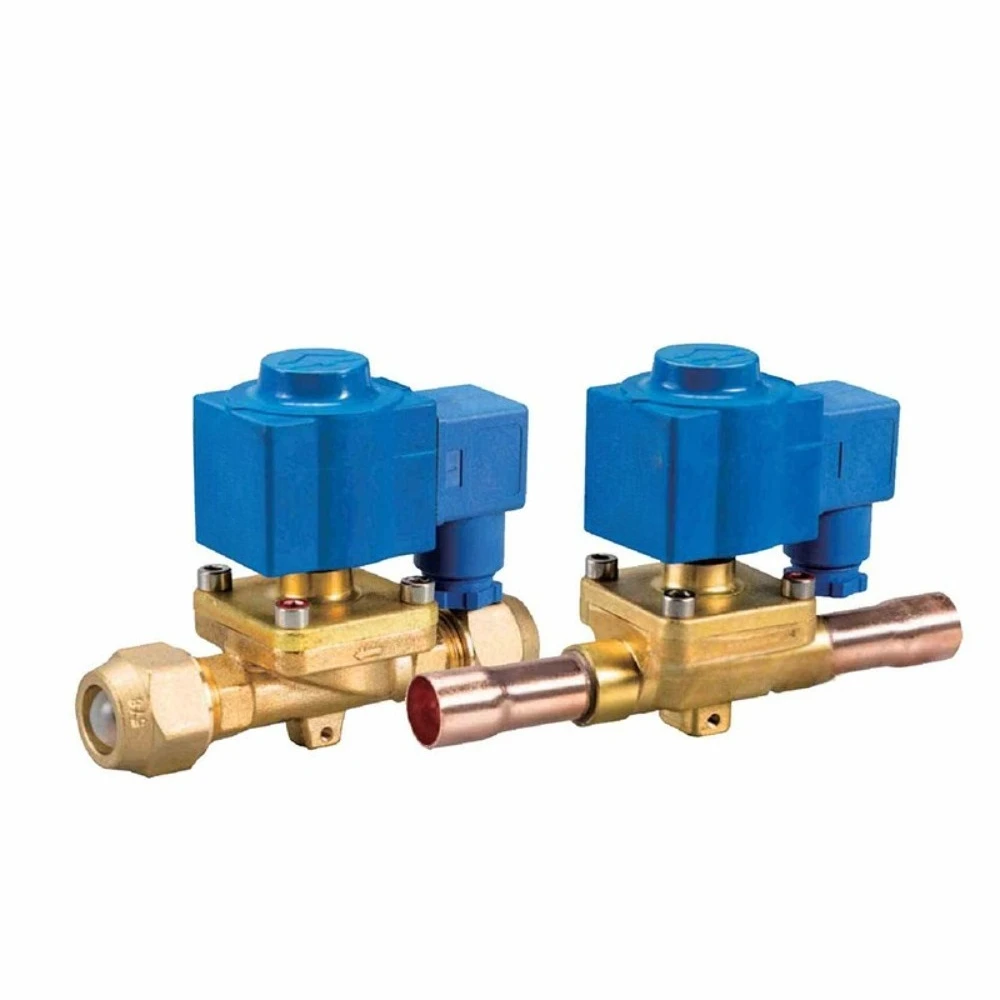 Refrigeration Solenoid Valve 10 Series HM2 Coil Thread Weld Connection For HVAC Equipment