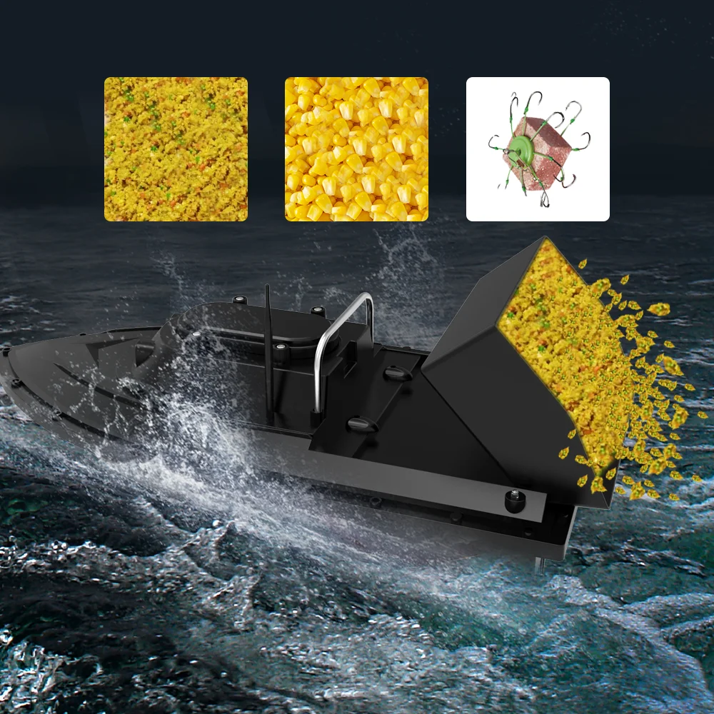 Gps Remote Control Auto Return  Rivers Lakes Seas Fishing Custom Bait Boatrc Fishing Bait Boat