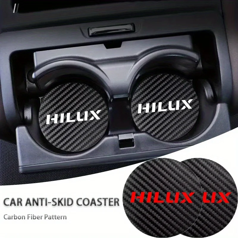 2 Portavasos para Hilux - Portavasos para Bebidas, Accesorios Creativos para Coche, Herramientas de Organización de Vehículos