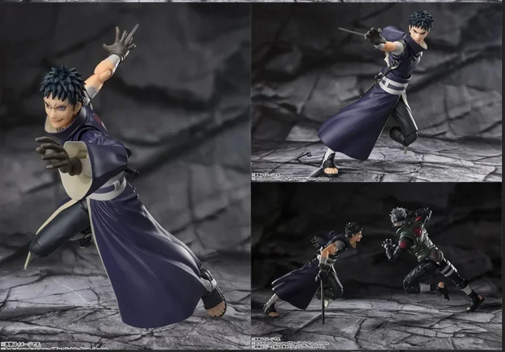 100% оригинал Bandai S.H.Figuarts Shf Naruto Shippuden Obito Uchiha Hollow Dreams of Despair, подлинная фигурка в наличии, модель игрушки