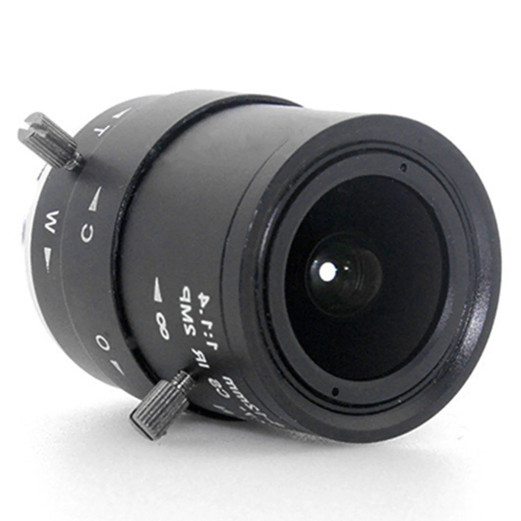 Lensa Kamera CCTV HD 3MP 2.8-12mm, dudukan CS Zoom Manual Varifocal untuk kamera keamanan industri