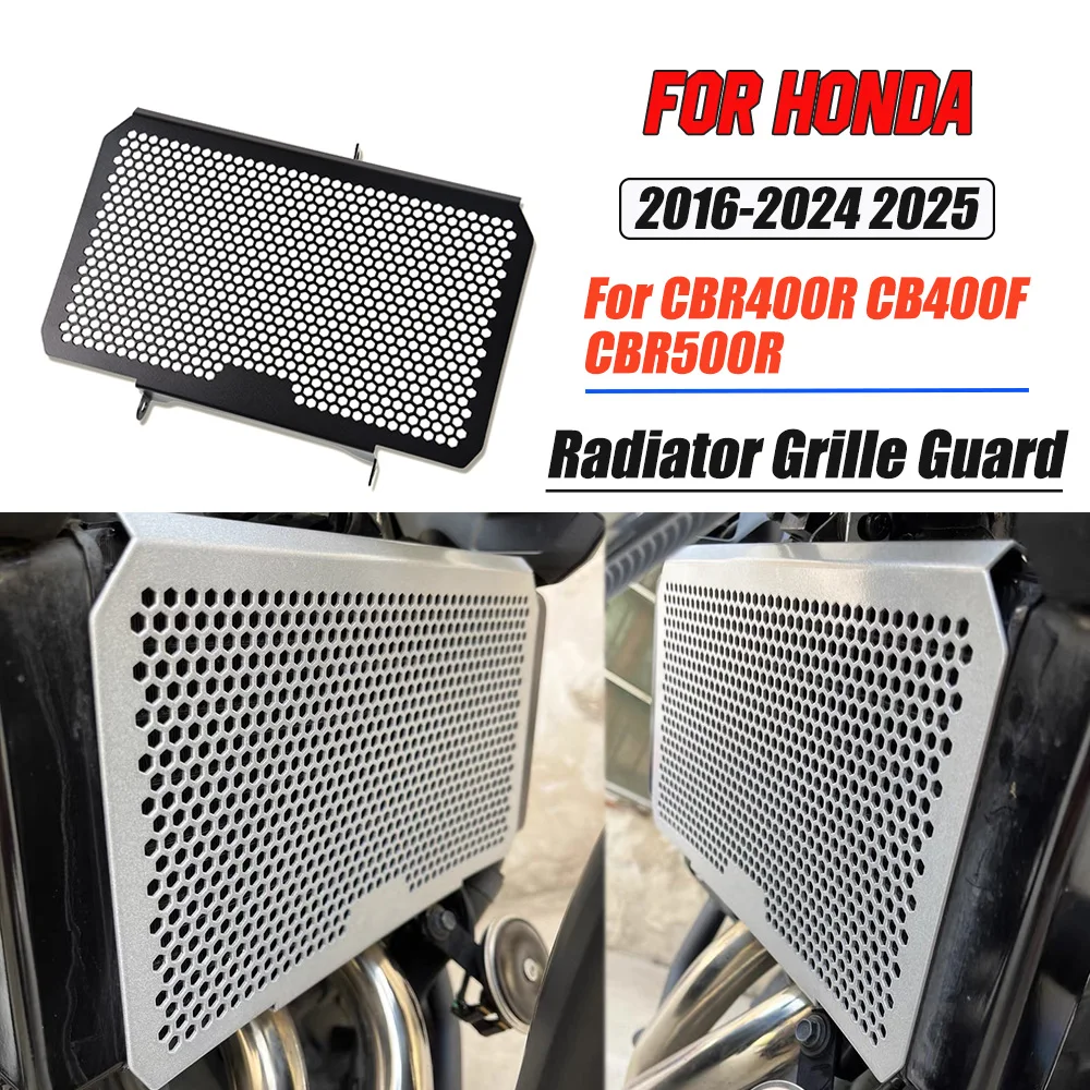 

Motocycle Radiator Grille Cover Water Tank Guard FOR HONDA CBR400R 2022 2023 FOR CB400F 2021-2024 2025 FOR CBR500R 2016-2021