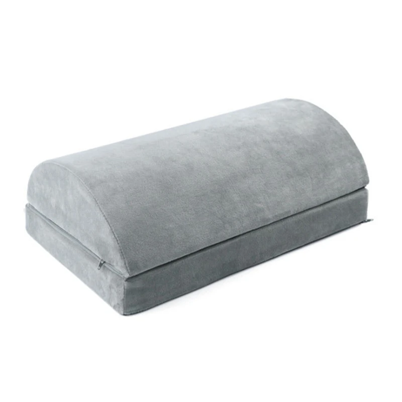 

Foot Rest For Under Desk At Work, Foot Stool With Adjustable Heights, With Washable Cover, For Back & Hip Pain Relief Reusable B