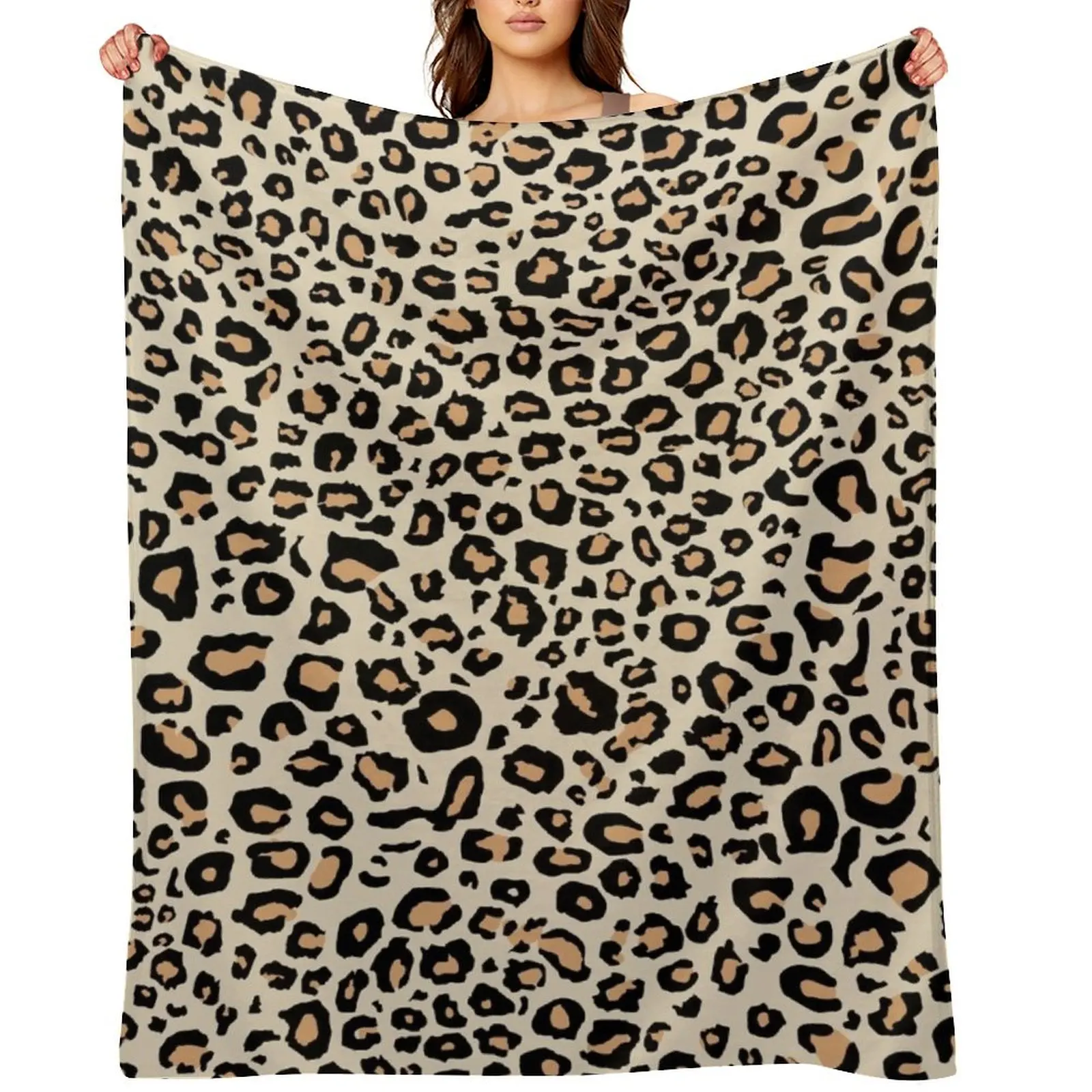

Leopard Animal Print Throw Blanket Sofa Giant Sofa Thermals For Travel Cute Blankets
