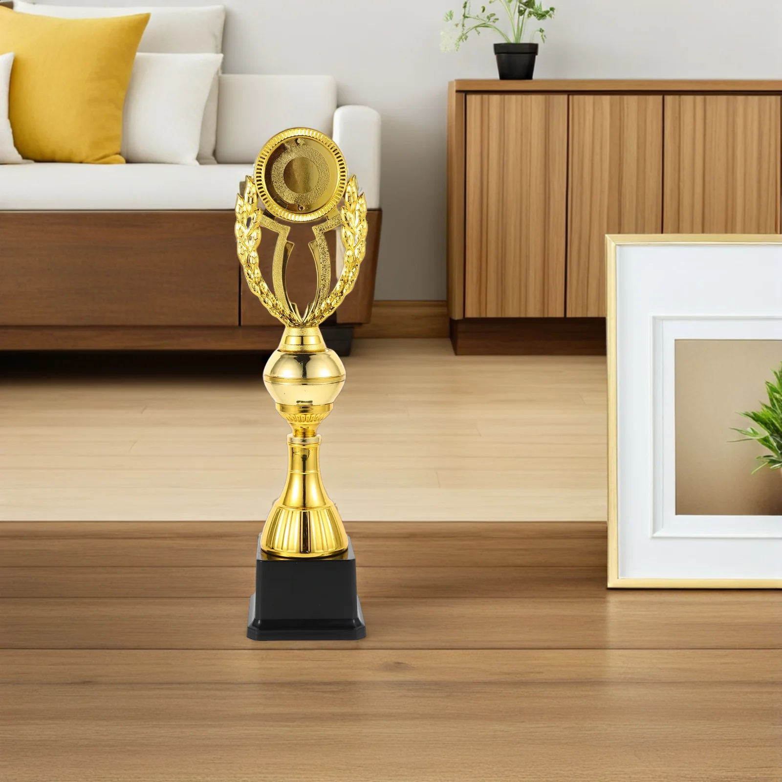 كأس الكأس الذهبية البلاستيكية 14.15 بوصة متعددة المشاهد الرياضة الرقص الموسيقى الشطرنج جائزة الجوائز المنافسة الفائزة الميداليات #6