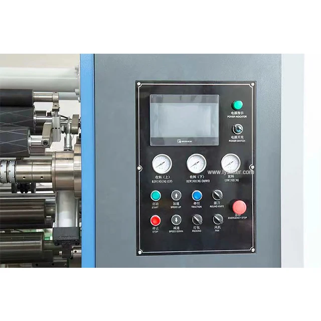 

Automatic PLC Control High Speed Slitting Rewinding Machine for Paper Slitter Rewinder